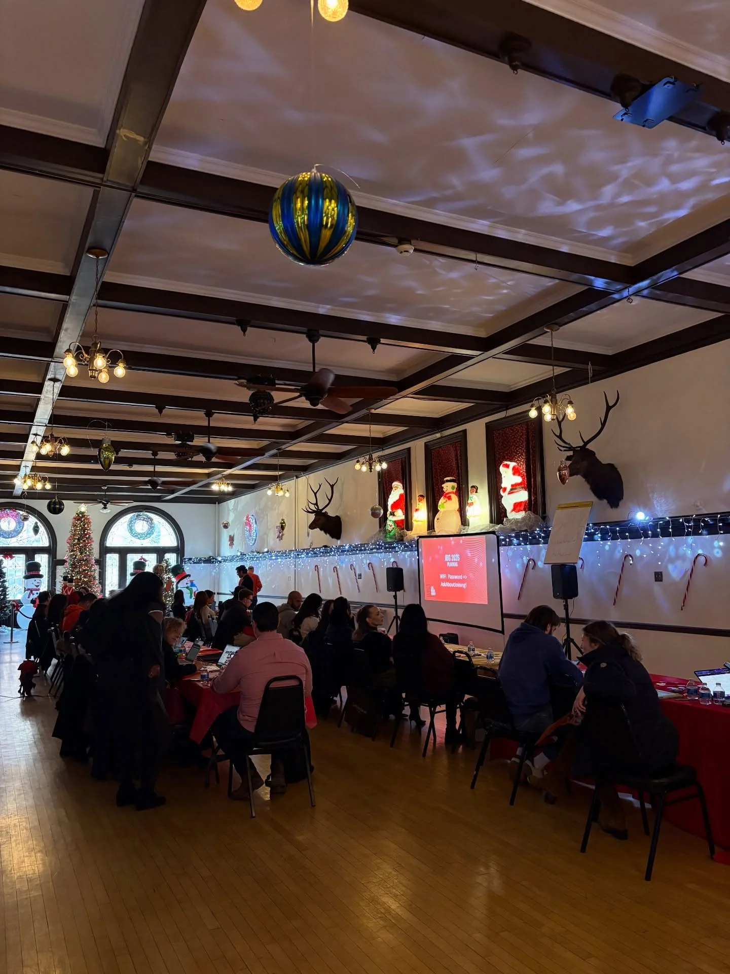 Business planning, vision boarding, and a high-stakes marshmallow engineering challenge&hellip; just another day at the office.
We reviewed the year, set big goals, and learned which team members cannot be trusted with structural integrity.
2026, we&