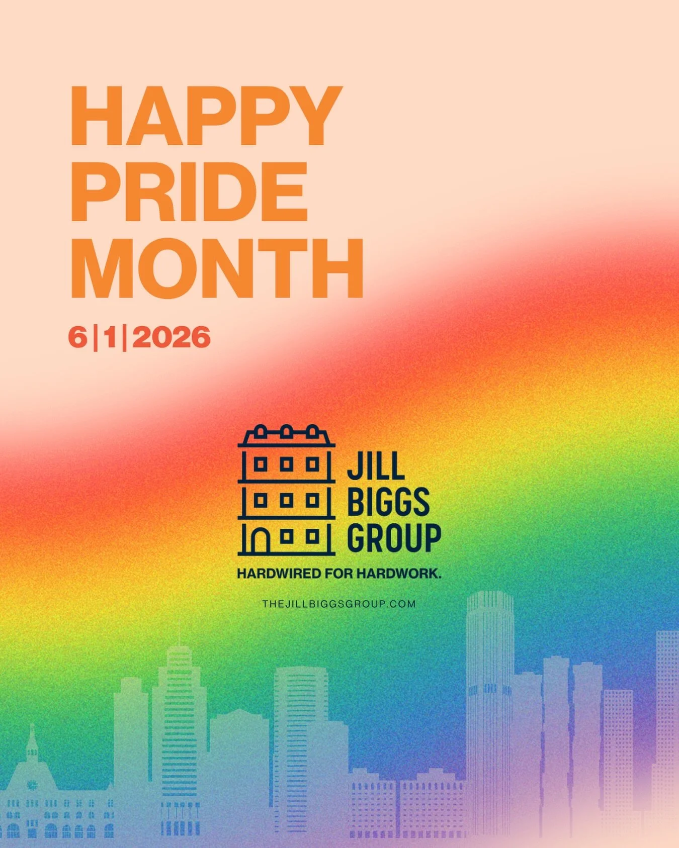 Here&rsquo;s to being yourself and feeling at home. Happy Pride from JBG✨🥂 

#pridemonth #hobokenpride #jerseycitypride #loveislove #njcommunity