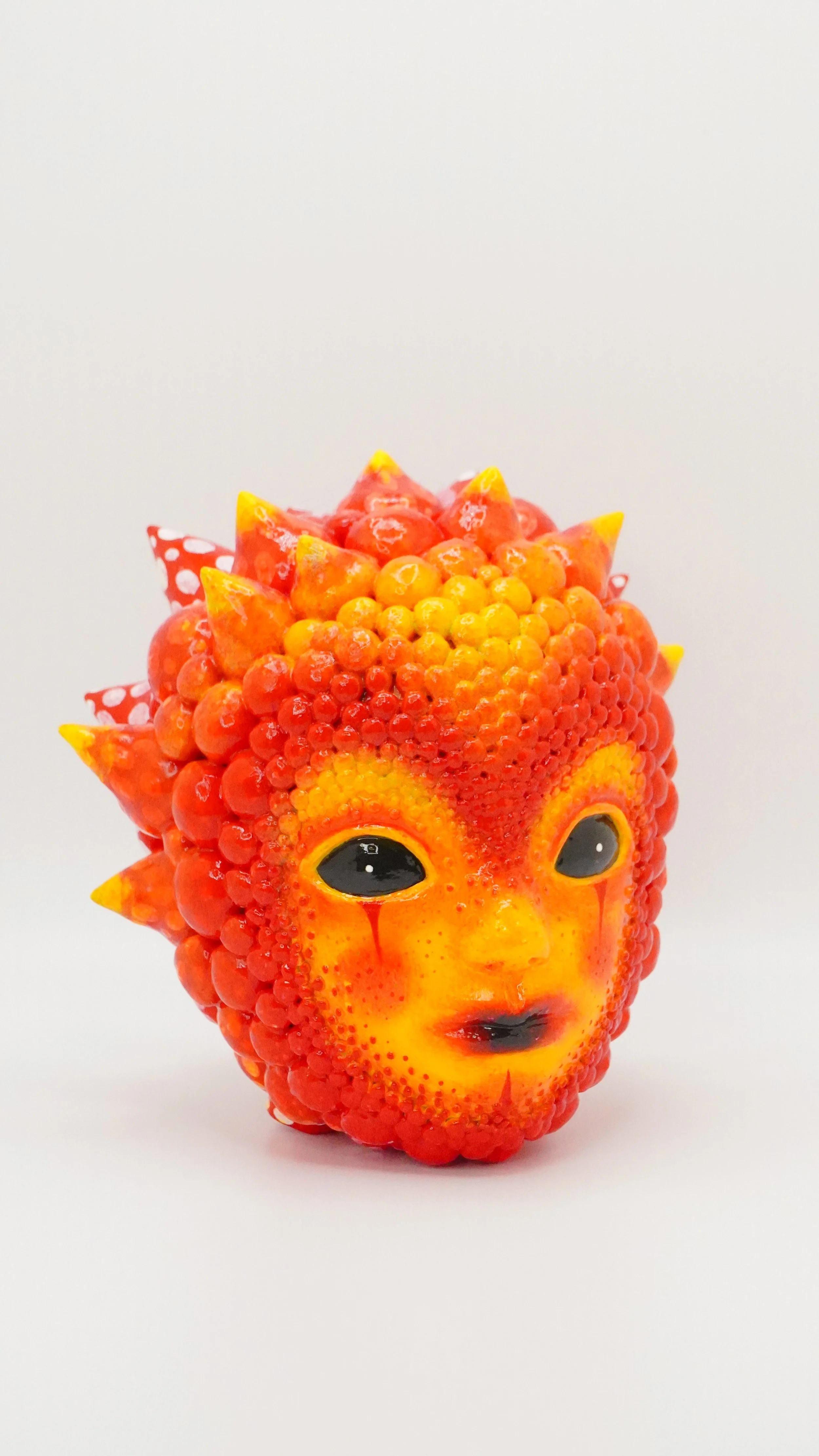 Cadmium Ferro Fluid Atomo - Sculpture