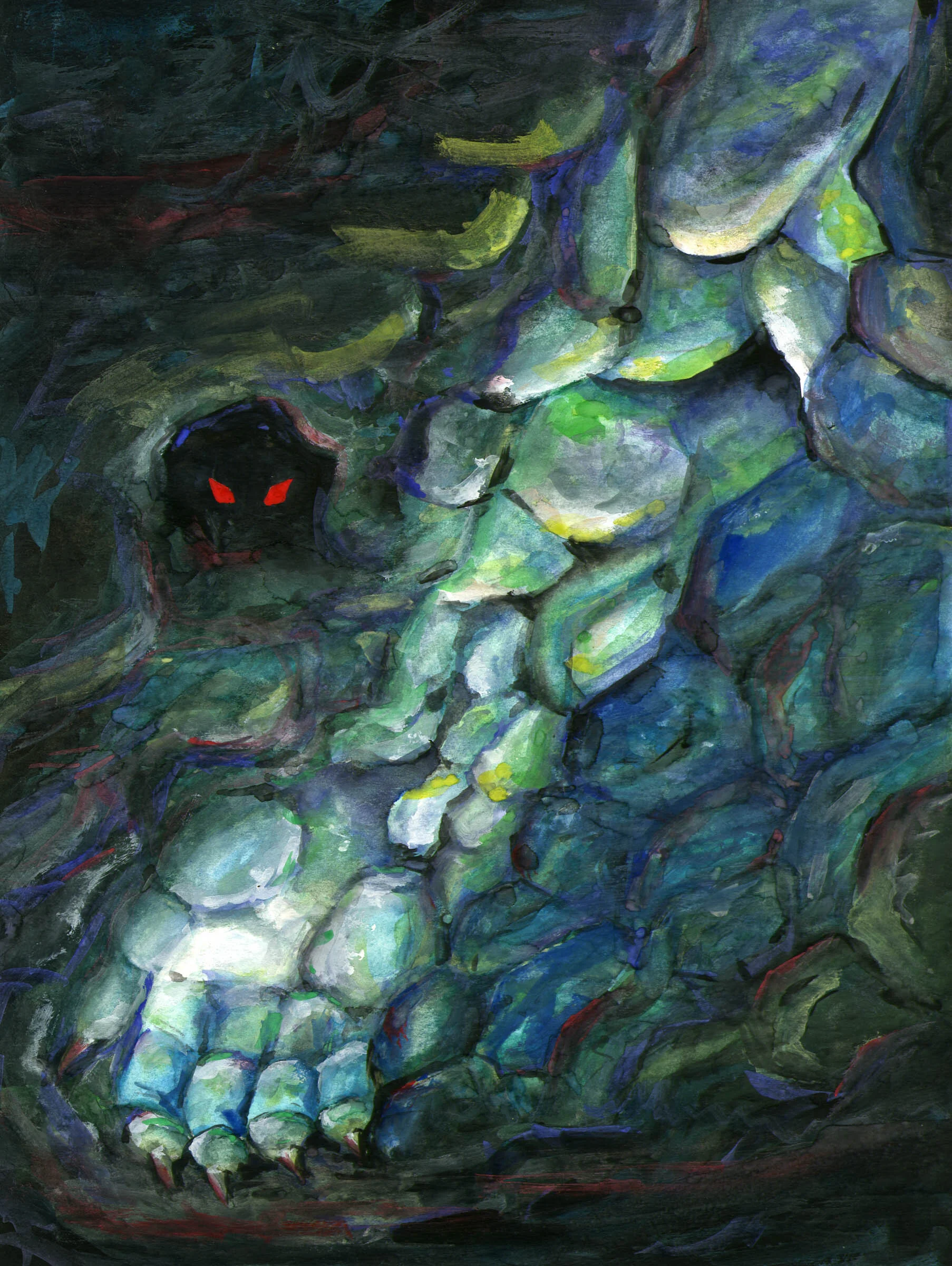 Beowulf Book Illustration