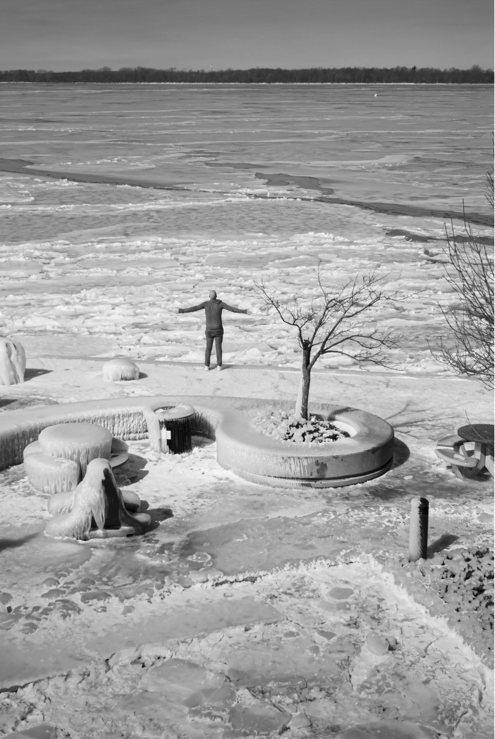 Man at the Edge of the Water