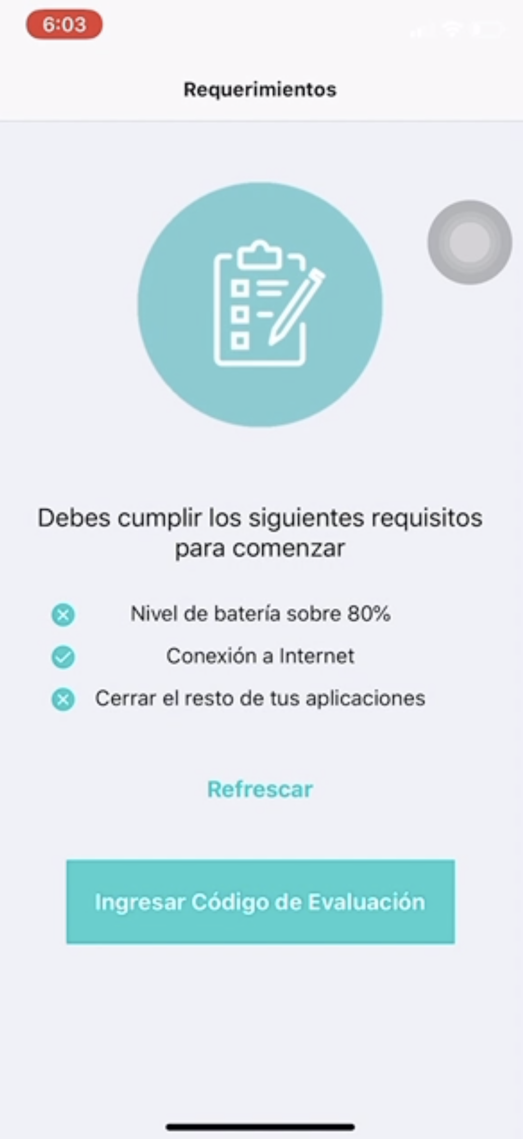 System Requirements Check (Battery, Internet Connection, etc)