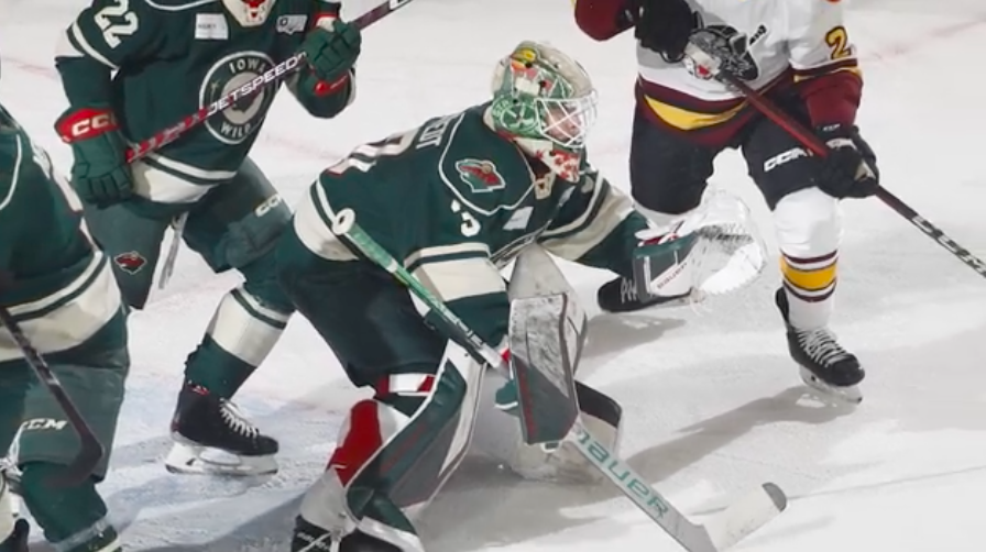 245 MILES - Rapid Fire with Iowa Wild’s Jesper Wallstedt.