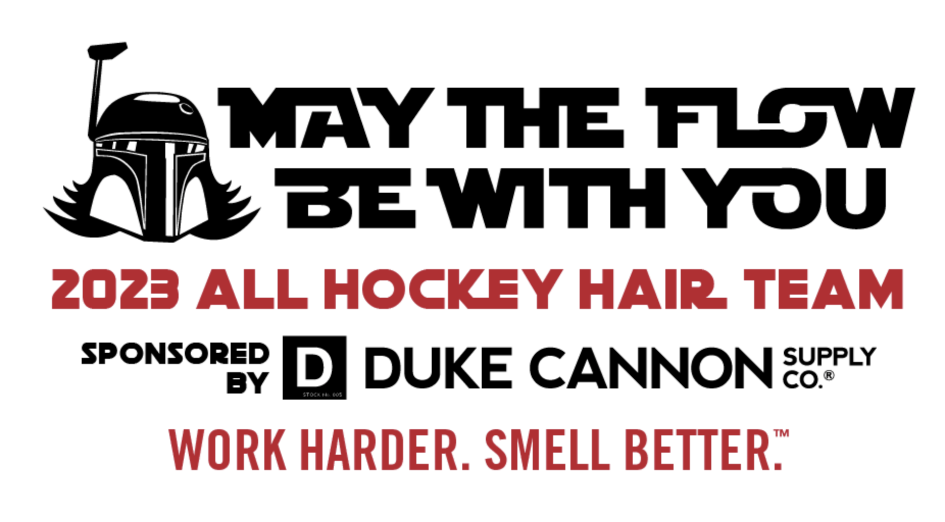 2023 Minnesota State High School All Hockey Hair Team Presented by Duke Cannon.