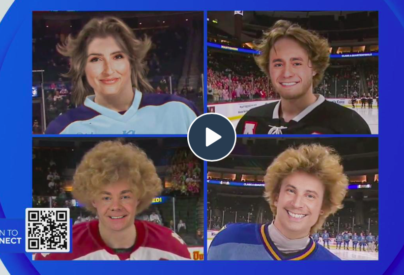 The Man Behind Those Viral Hockey Hair Clips.