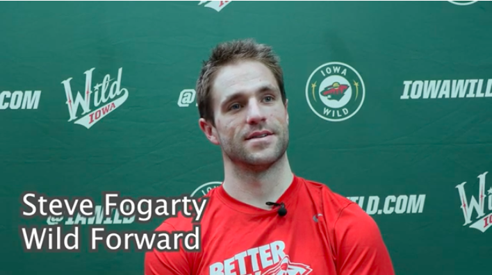 245 Miles—Rapid Fire with Iowa Wild's Steven Fogarty.