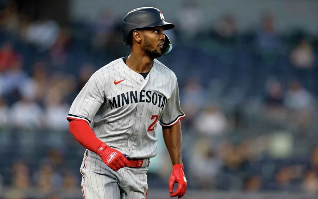 MAKE GLOVE NOT W.A.R. — Michael A. Taylor has been A-mazing in CF for Twins.