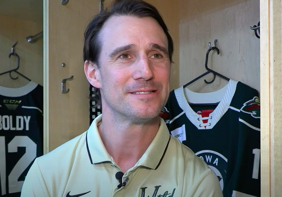 Rapid Fire with Iowa Wild's New Head Coach Brett McLean.