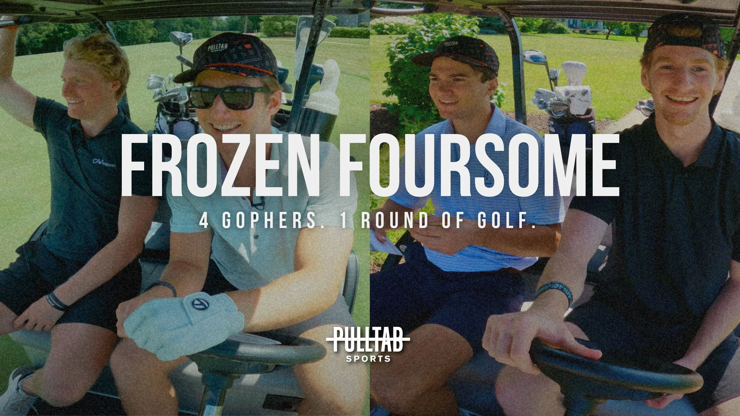 “Gopher Men’s Hockey” Frozen Foursome | 4 Gophers. 1 Round of Golf