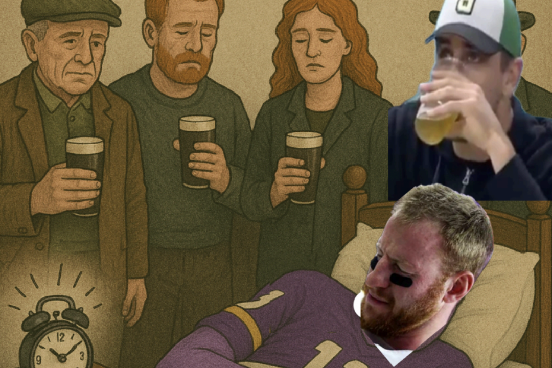 SKÖLIOSIS WEEK 4: IRISH WAKE — Vikings 21, Steelers 24