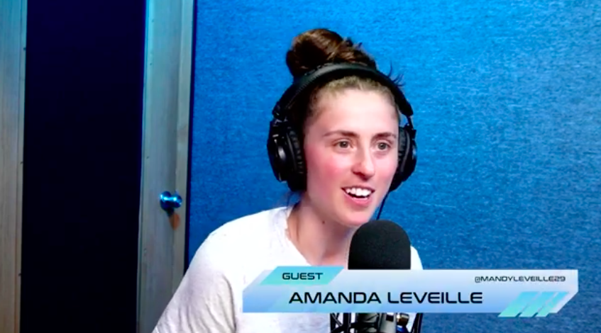 Celly Hard Podcast — Episode #3: Amanda Leveille Wears Hockey Gear to the Mall?