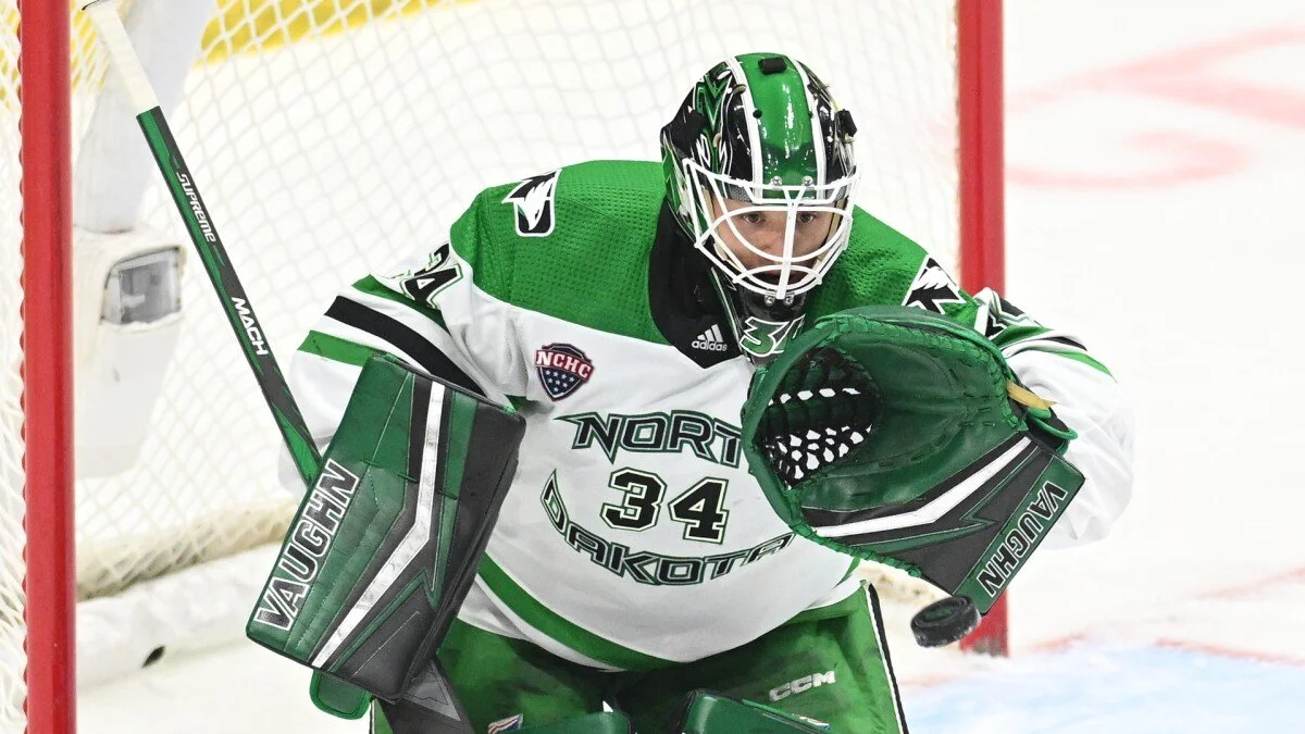 The Fighting Hawks vs. The Miami Ohio RedHawks. Sweep City