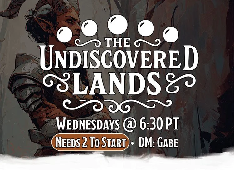 Wednesdays @ 6:30 PT