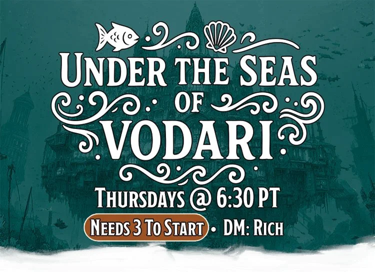 Thursdays @ 6:30 PT