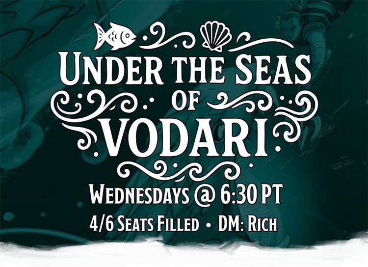 Wednesdays @ 6:30 PT