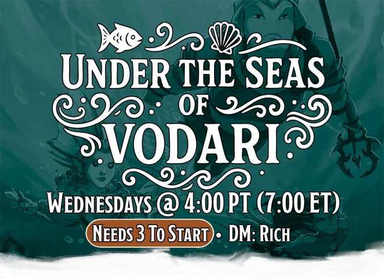 Wednesdays @ 4:00 PT (7:00 ET)