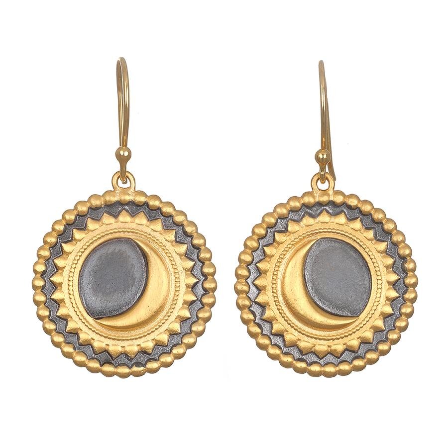 Divine Awakening Eclipse Earrings