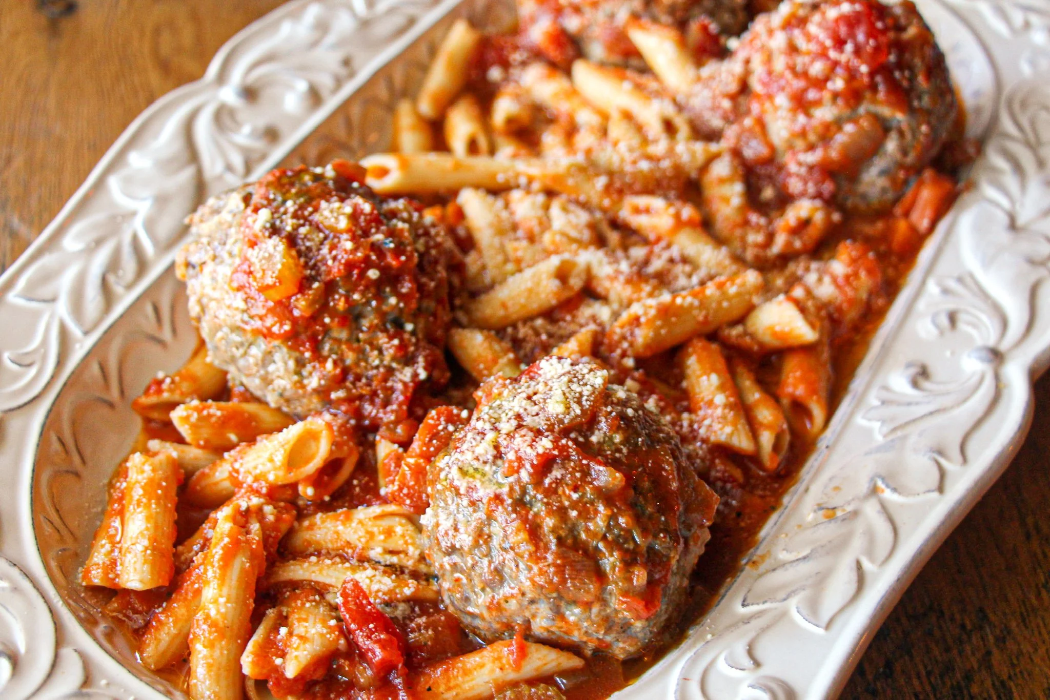 Garganelli & Meatballs