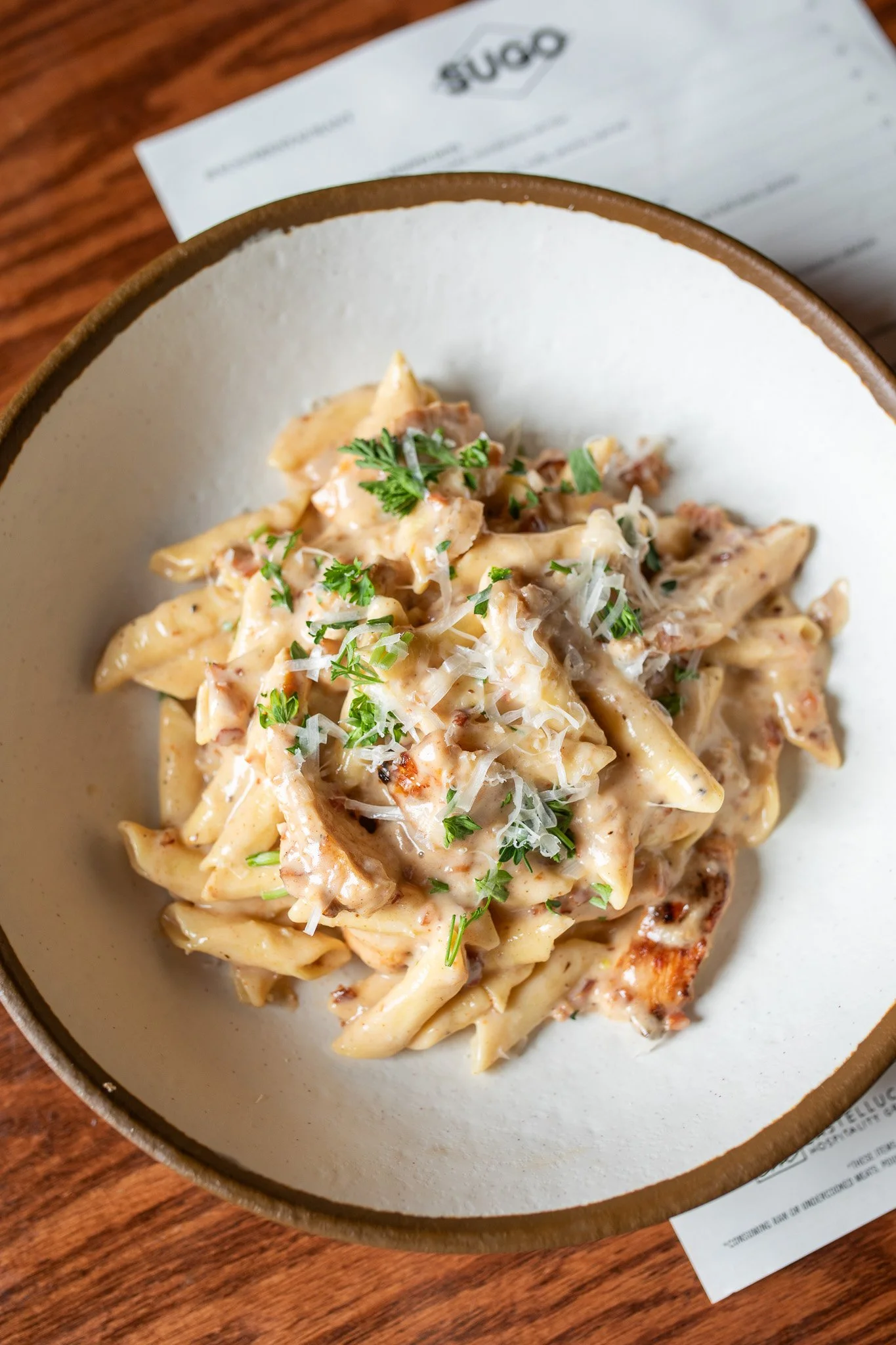 Chicken Carbonara & Pasta