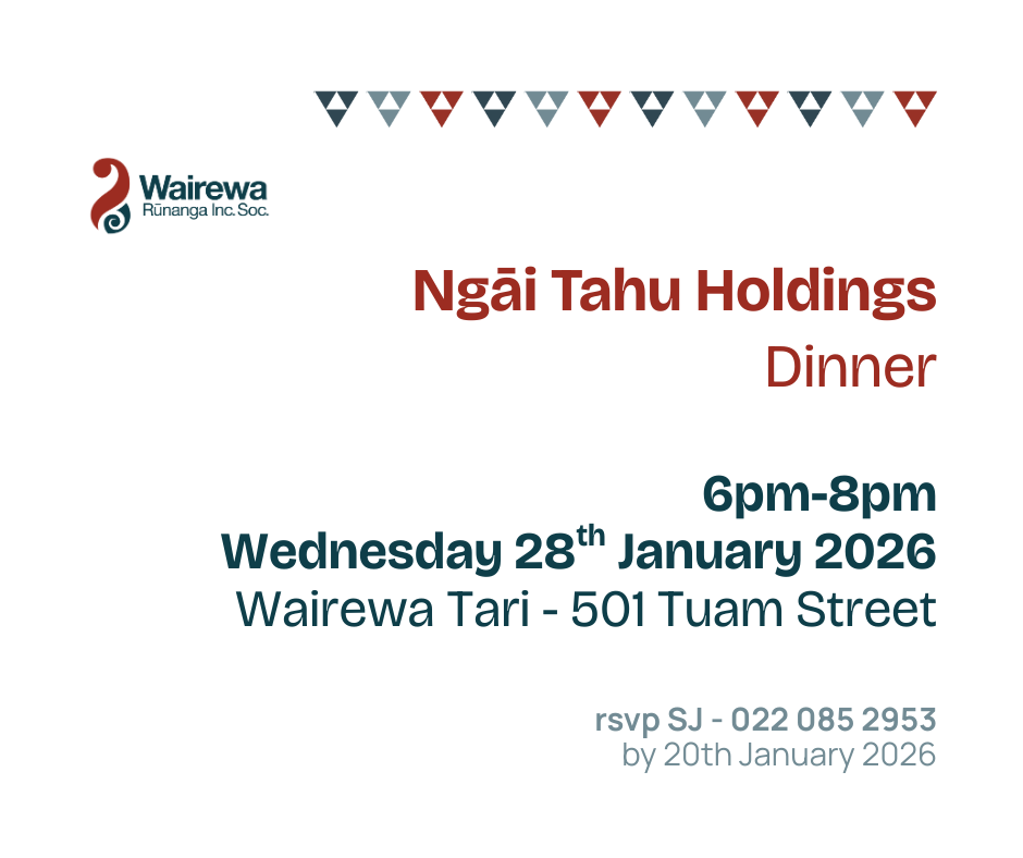 Ngāi Tahu Holdings Dinner