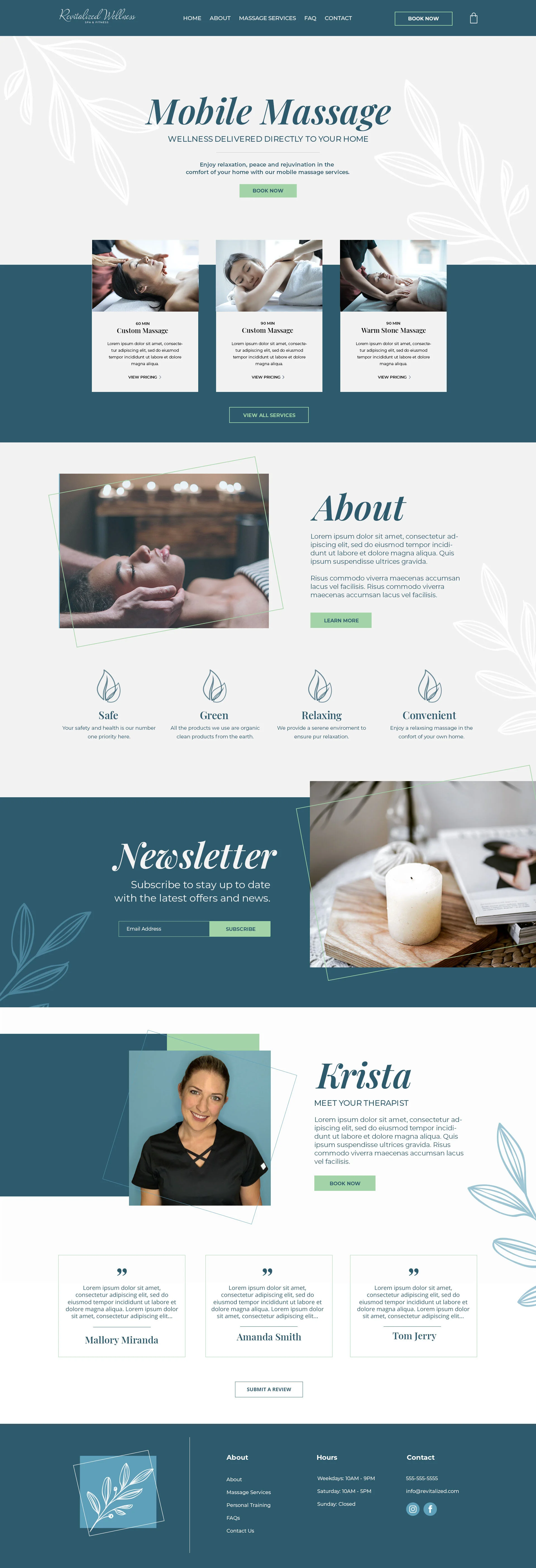 Revitalized Wellness Mobile Massage