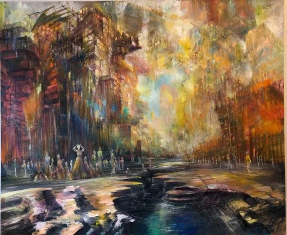 “Millenium (after Greer)”
Oil on canvas, 60X72”
2019