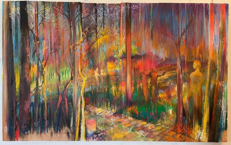 “David in Heaven”
48X72”
Oil on panel
2023
