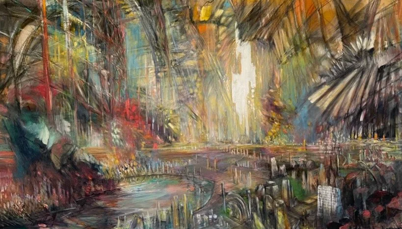 “New Jerusalem”
40X60”
Oil on Canvas
2024