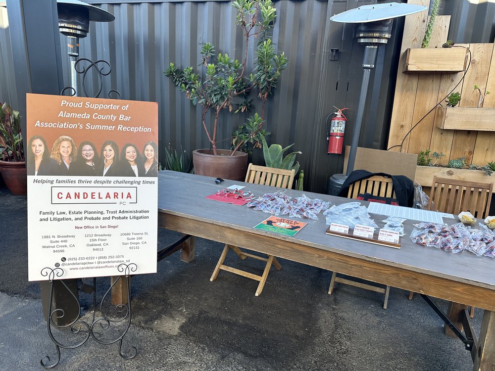 Tabling at ACBA Summer Reception