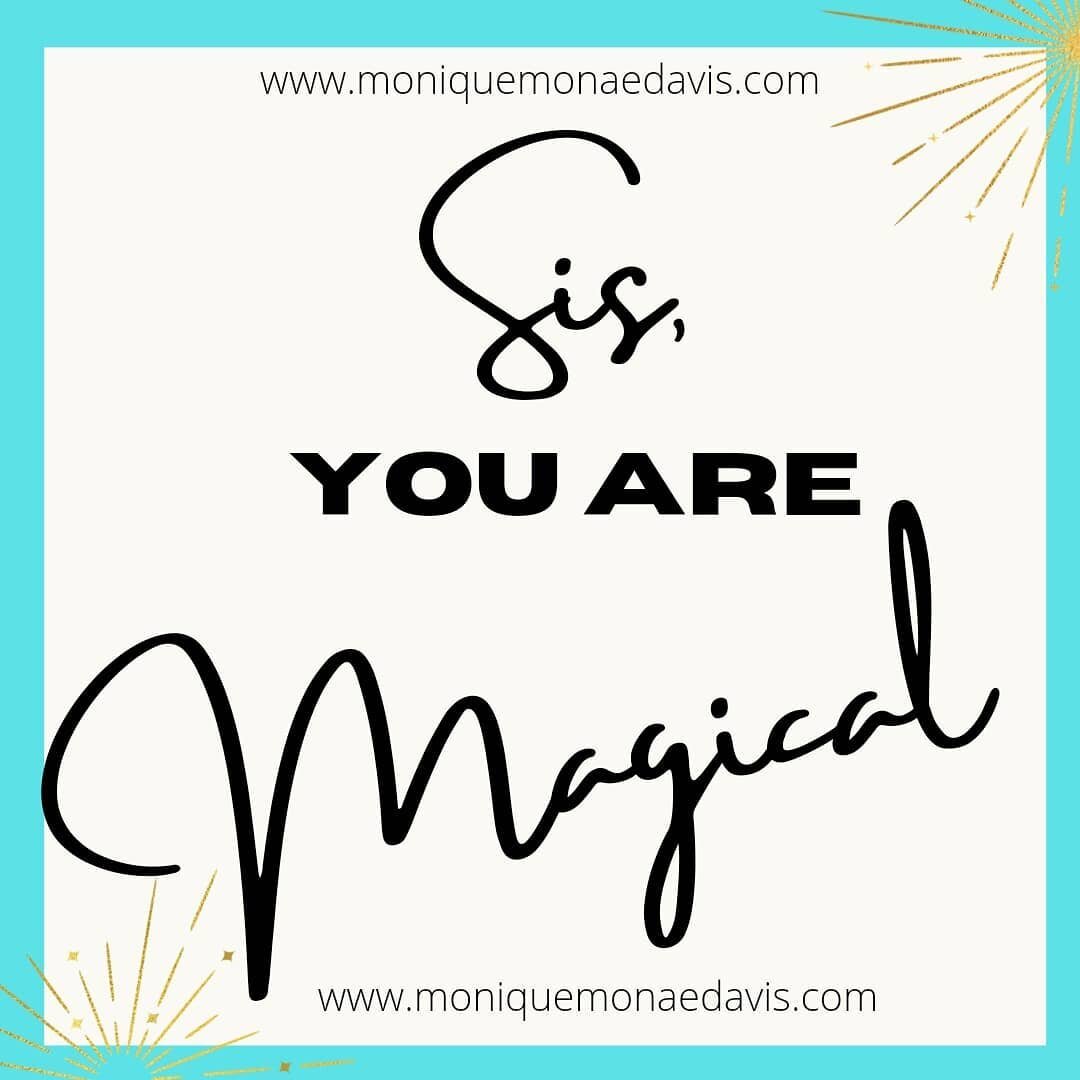 No long post needed for this one. 

Sis, you are MAGICAL. You have to KNOW it! On a good day, bad day, regardless of whatever obstacles may come your way, folding under pressure THIS time around is NOT an option. You owe it to yourself to make better