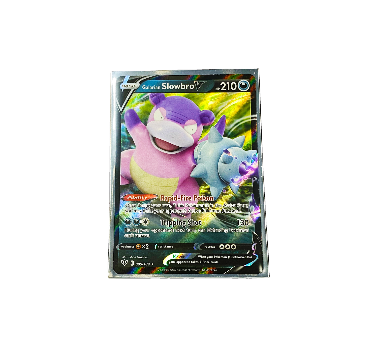 Galarian Slowbro V 99/189 — PokéWarehouse