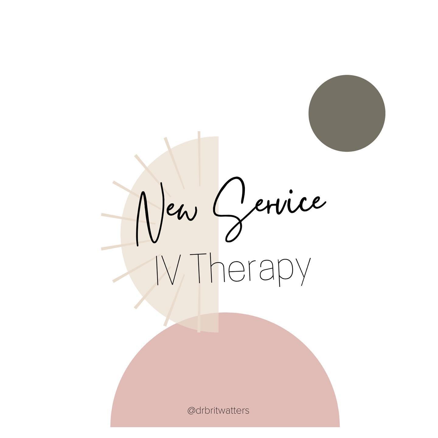 ≪IV THERAPY≫ woohoo! The time has come! IV therapy is now available at Brix Wellness Kelowna. 

IV therapy is a method of administering vitamins, minerals, and nutrients directly into the blood stream to facilitate healing of the body via proper nutr
