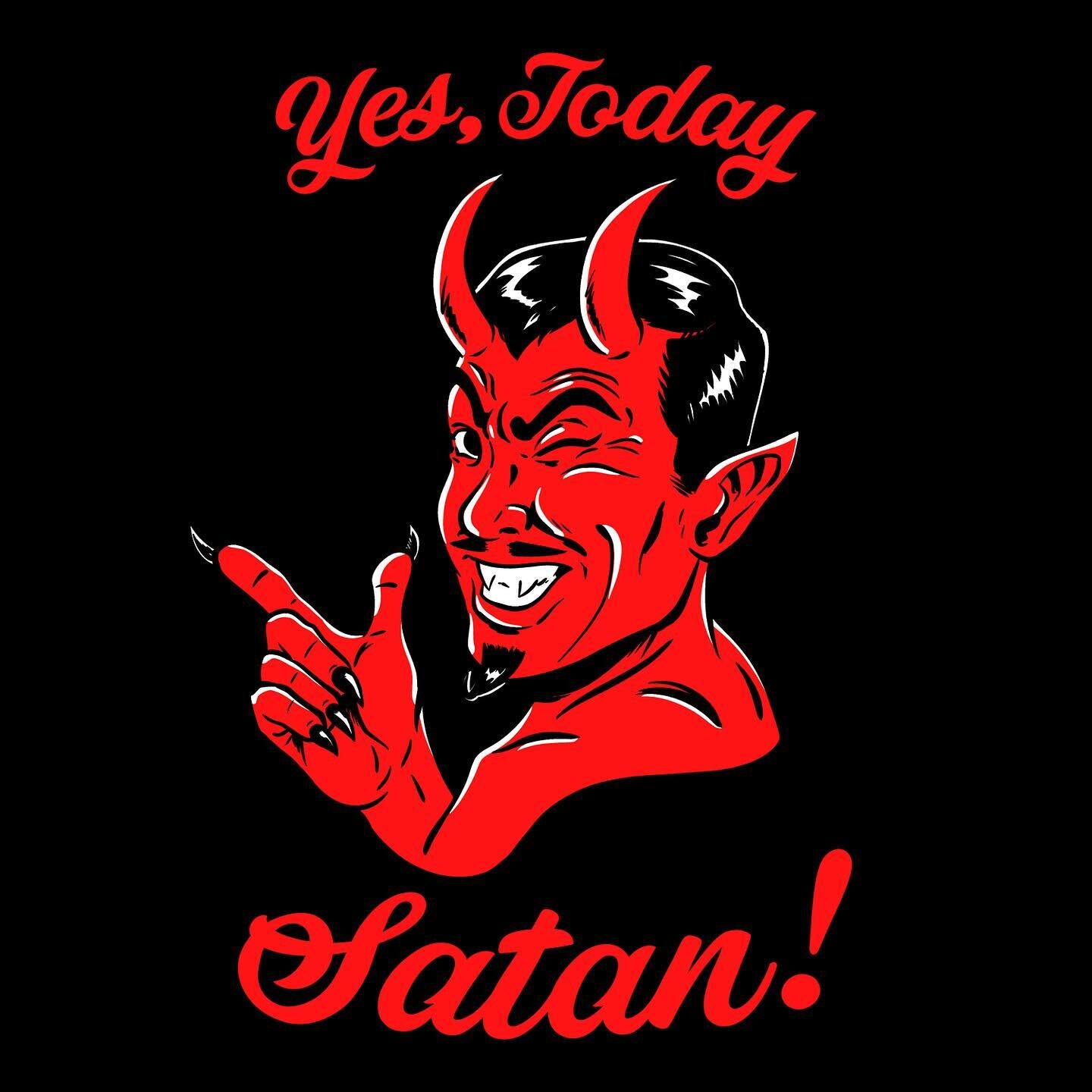 New drop - you keep telling Satan &quot;not today&quot;, stop putting him off. Get up to some mischief. Tap the link for more.
.
.
.
.
.
.
#hauntwares #satan #nottodaysatan #satanmemes #altgirlfashion #sayyes