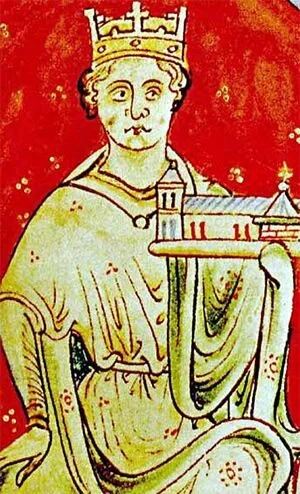 King John presenting a church SOURCE: Matthew Paris, Historia Anglorum c. 1250–1259