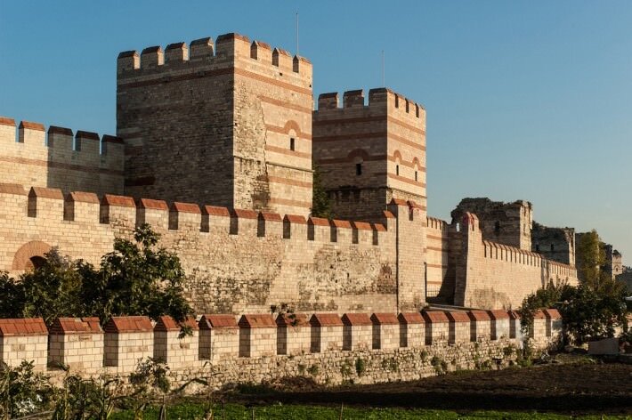 Strong Theodasian Walls 