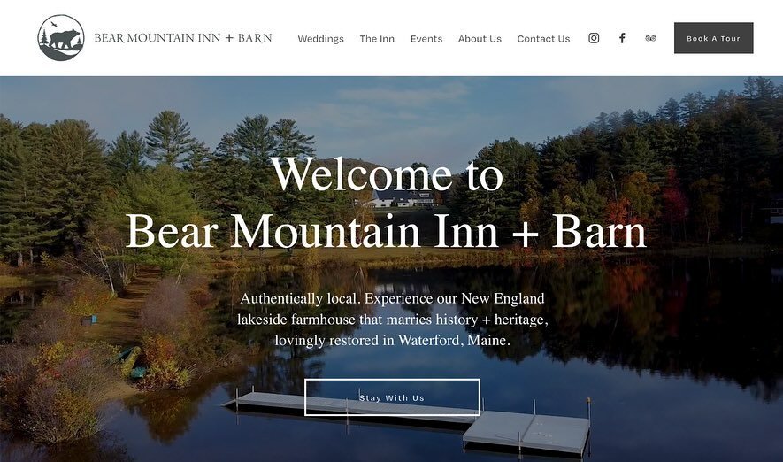 We are so excited to announce that our new website is live!

To book a room or learn more about our weddings at Bear mountain Inn + Barn either visit us at our new site (link in bio) or send us a DM!

#BearMountainInn #Maine #MaineInn #InnsOfMaine #B