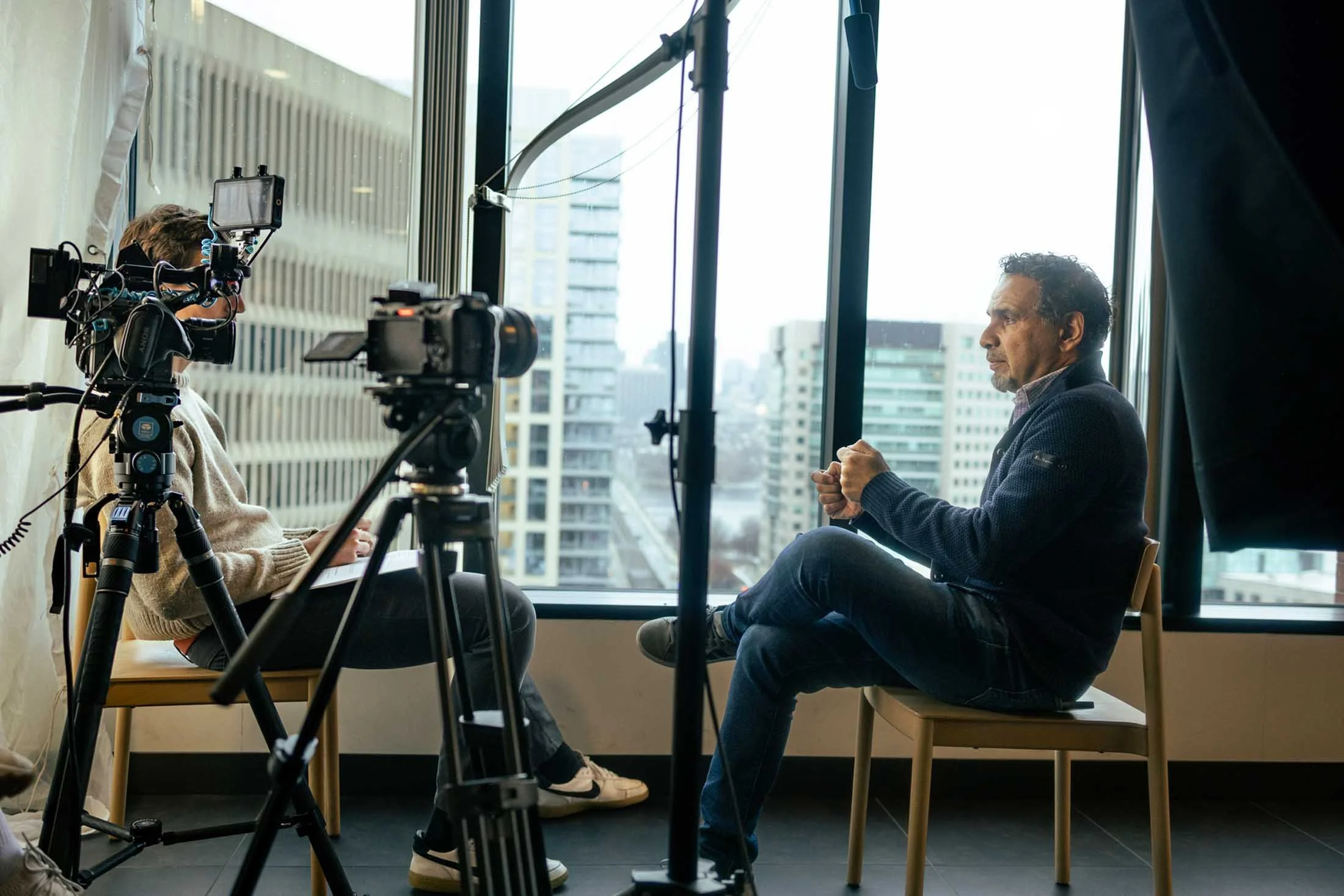 An Interview Set up With Bunker Hill Media