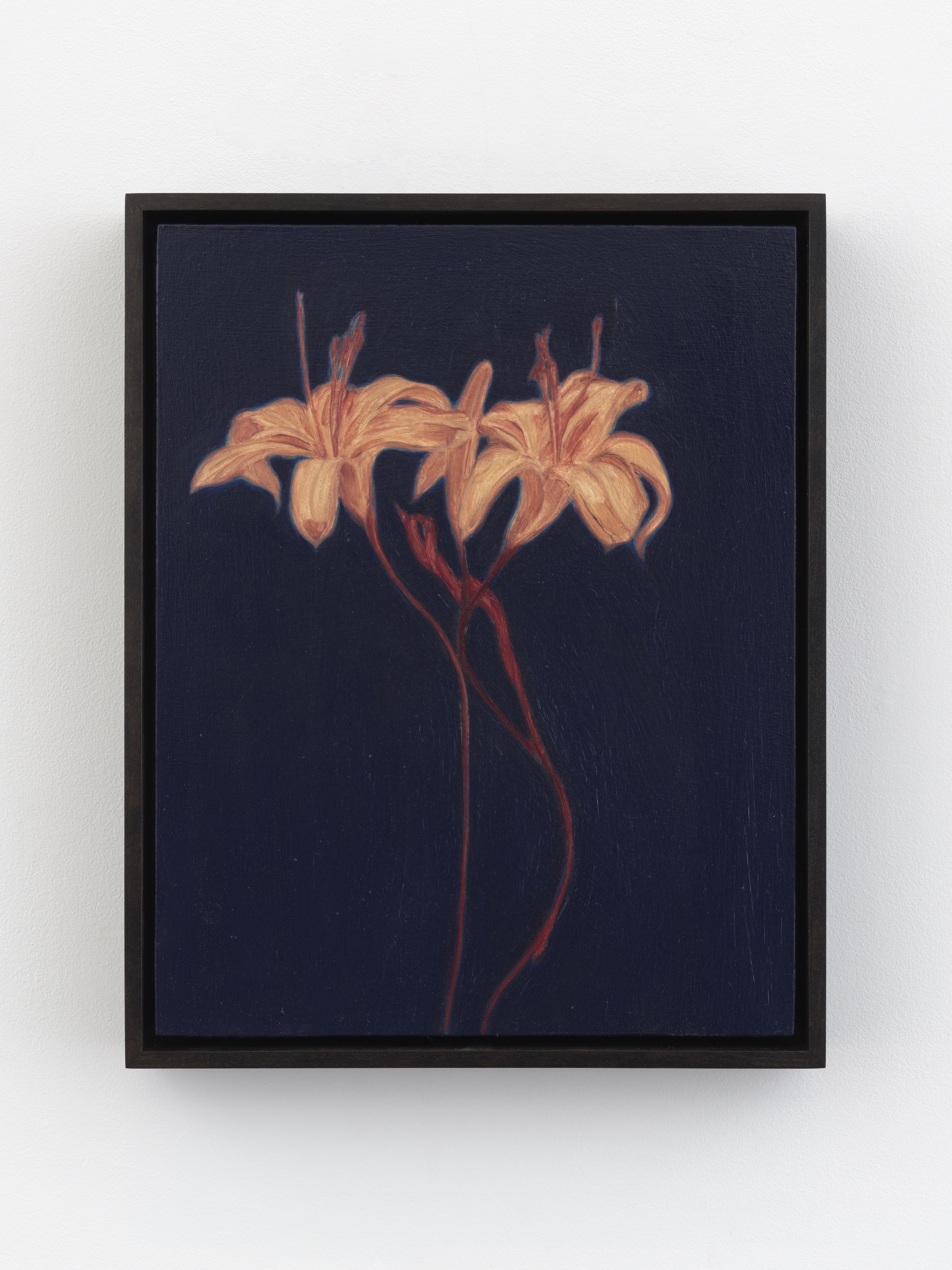 nights, 86, 2025, oil on panel, 14 x 11 inches