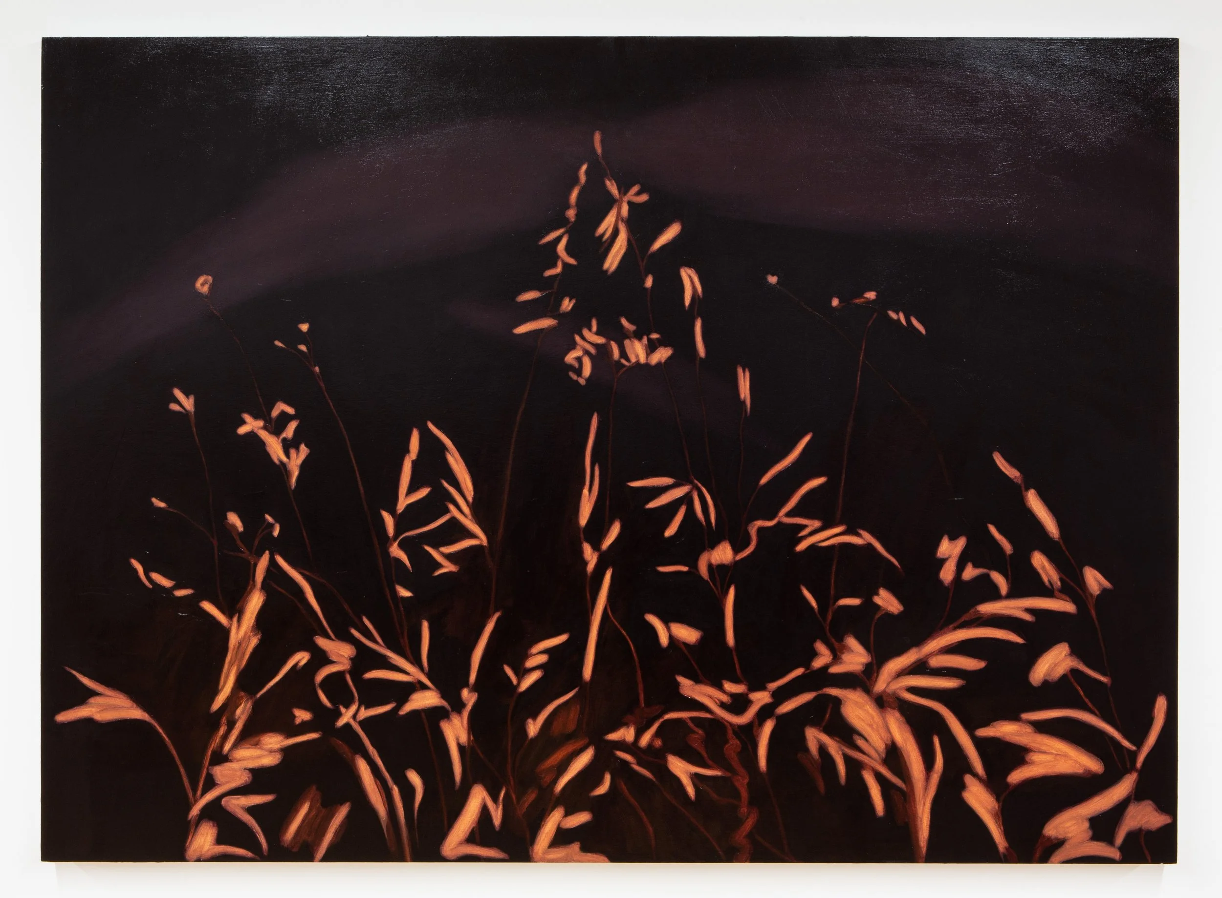  nights, 45, 2023, oil on panel, 36 x 48 inches