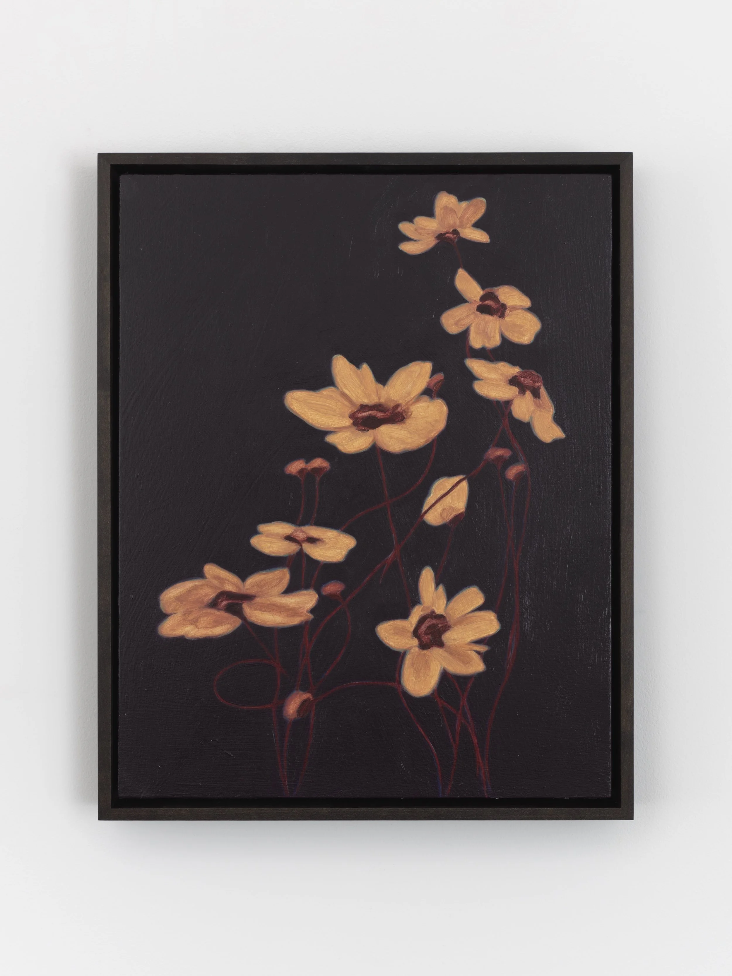 nights, 92, 2025, oil on panel. 11 x 14 inches