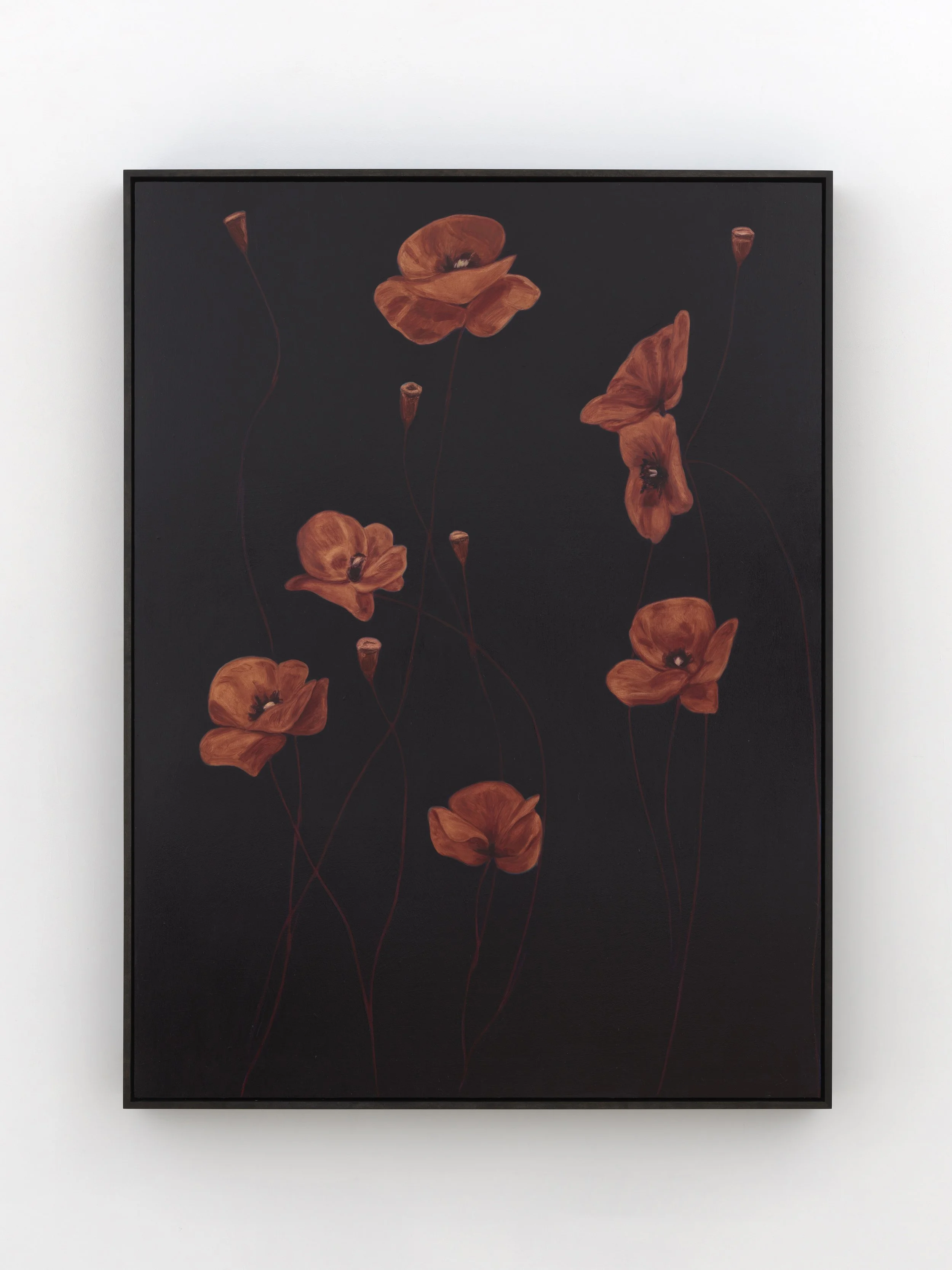 nights, Rome 7, 2026, oil on panel, 48 x 36 inches