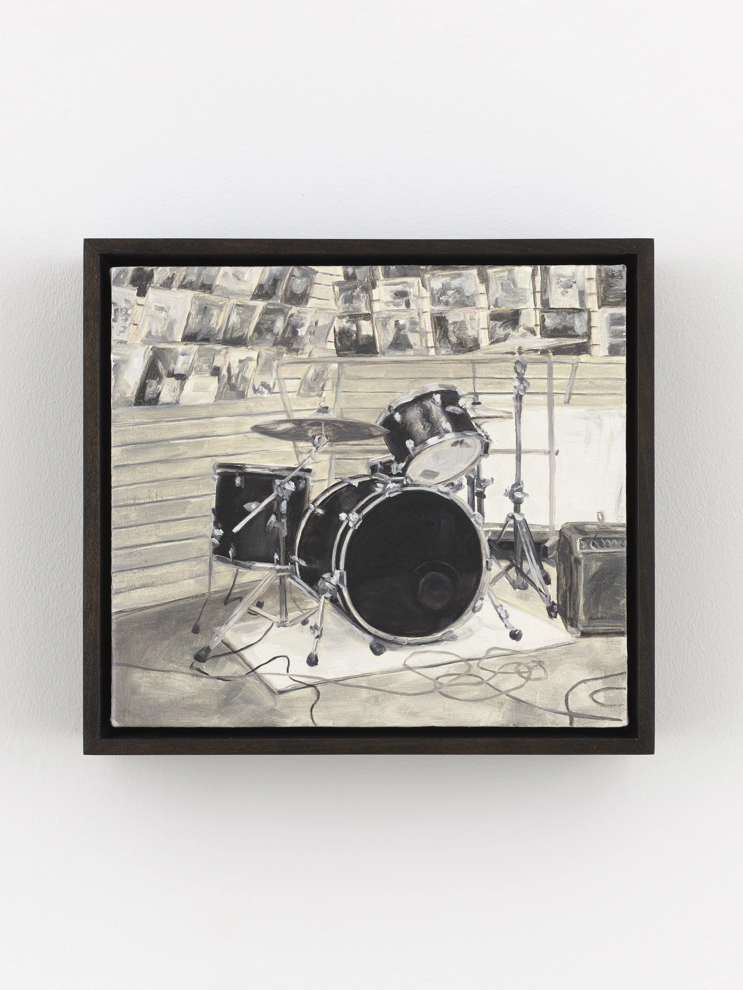 kits- Future of the Left, June '12, 2012, oil on linen over panel, 8 x 9 inches