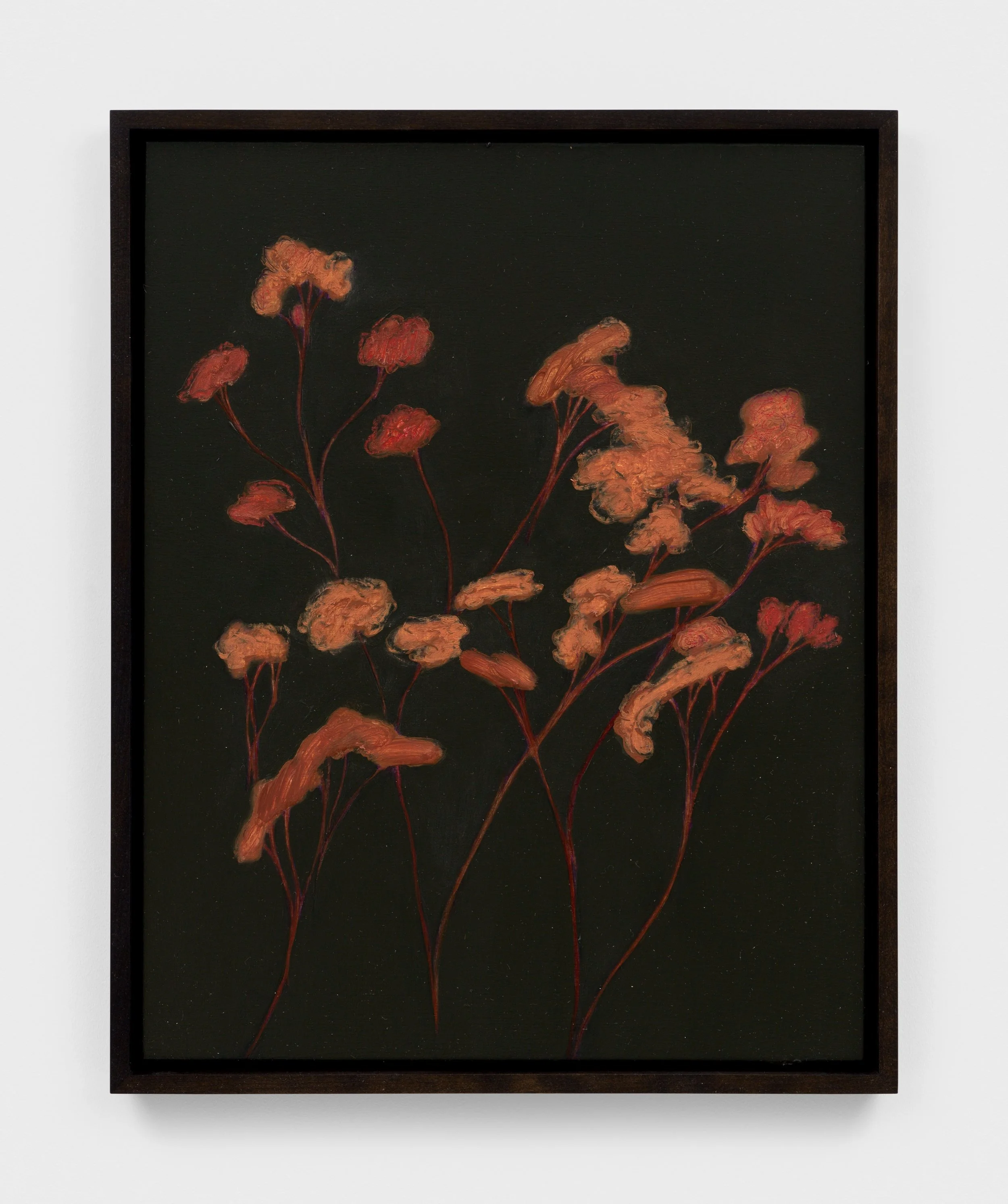 fathoms, 24, 2026, oil, oil pastel and pencil on panel, 12 x 16 inches