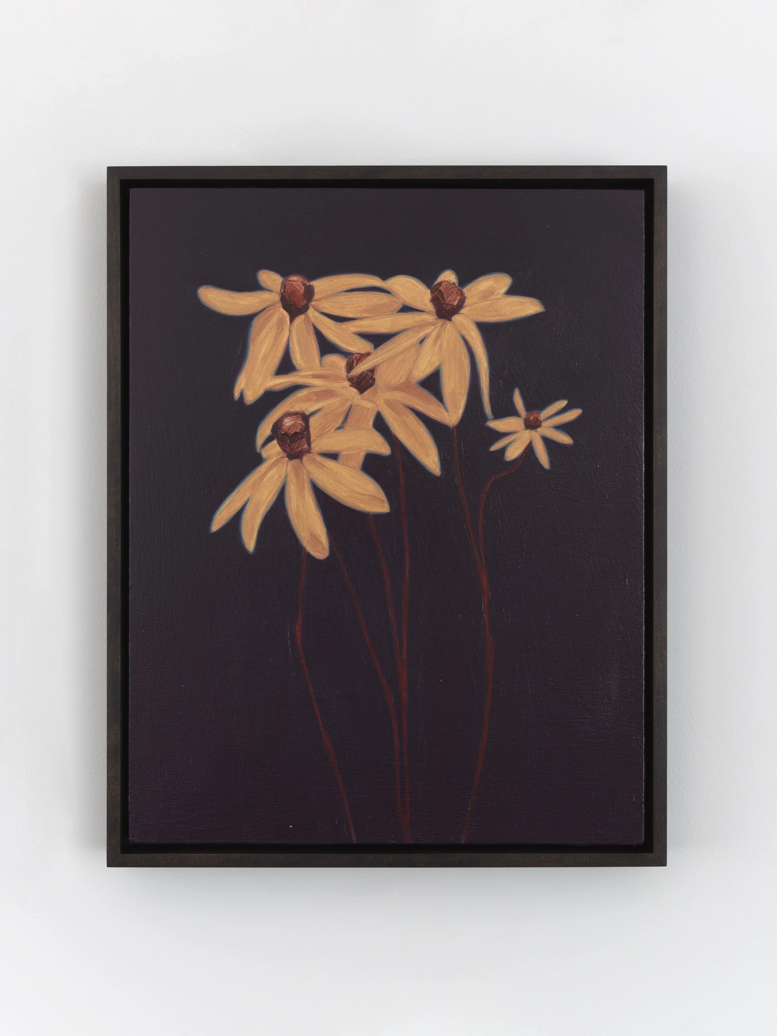 nights, 93, 2025, oil on panel, 11 x 14 inches