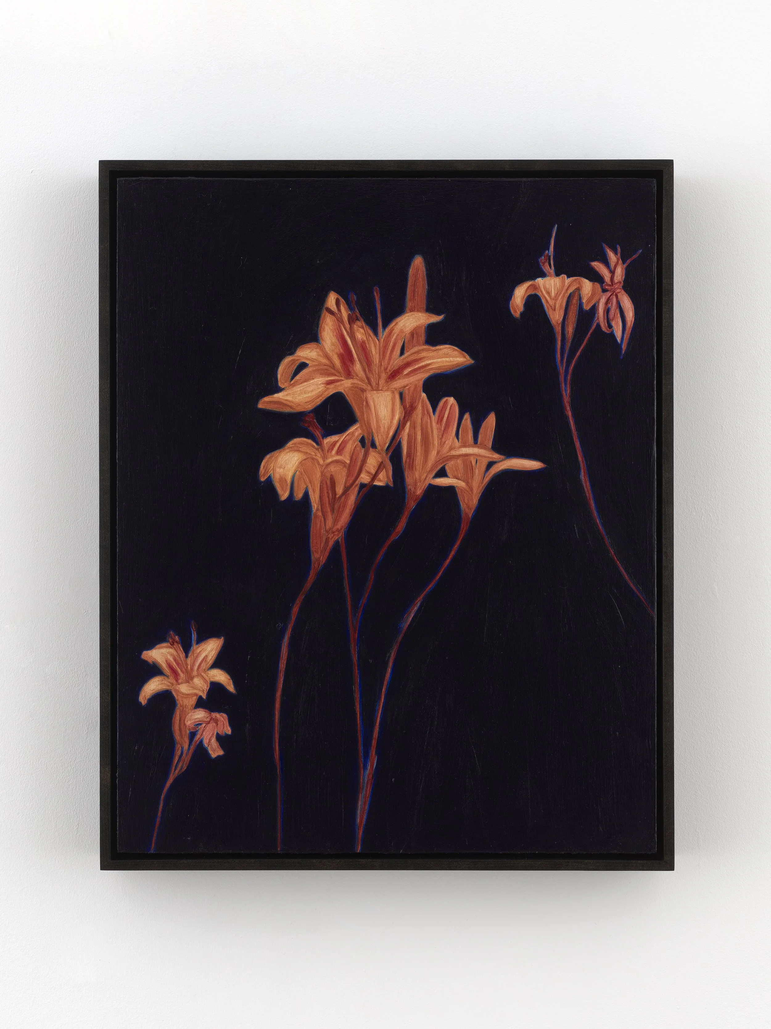 nights, 107, 2026, oil on panel, 24 x 18 inches