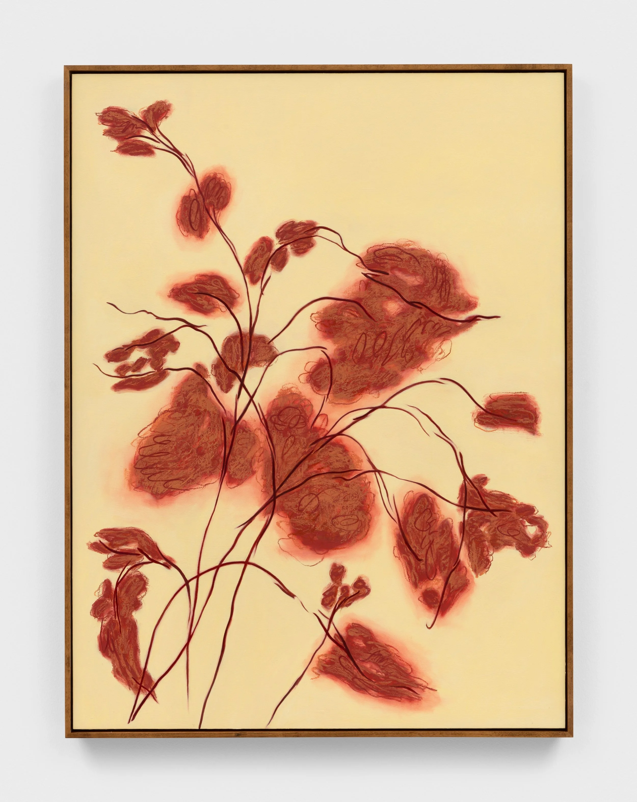 Summerwind 3 (Kaputt), 2026, oil and oil pastel on panel, 48 x 36 inches