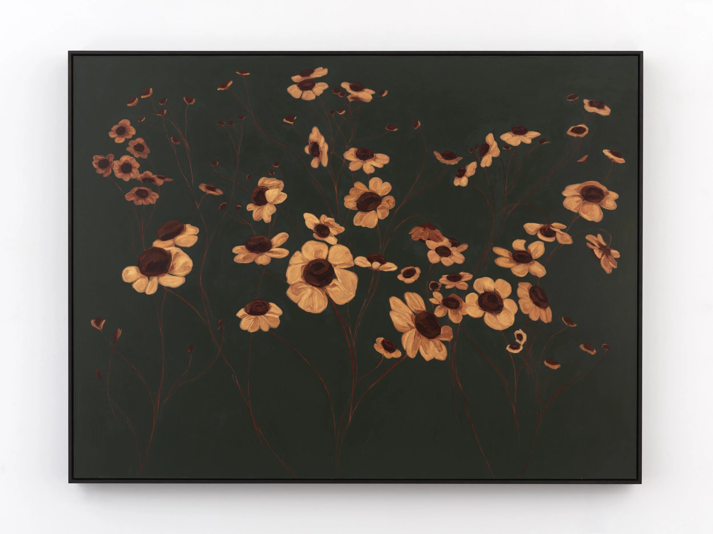 fathoms, 25, 2026, oil  on panel, 54 x 72 inches