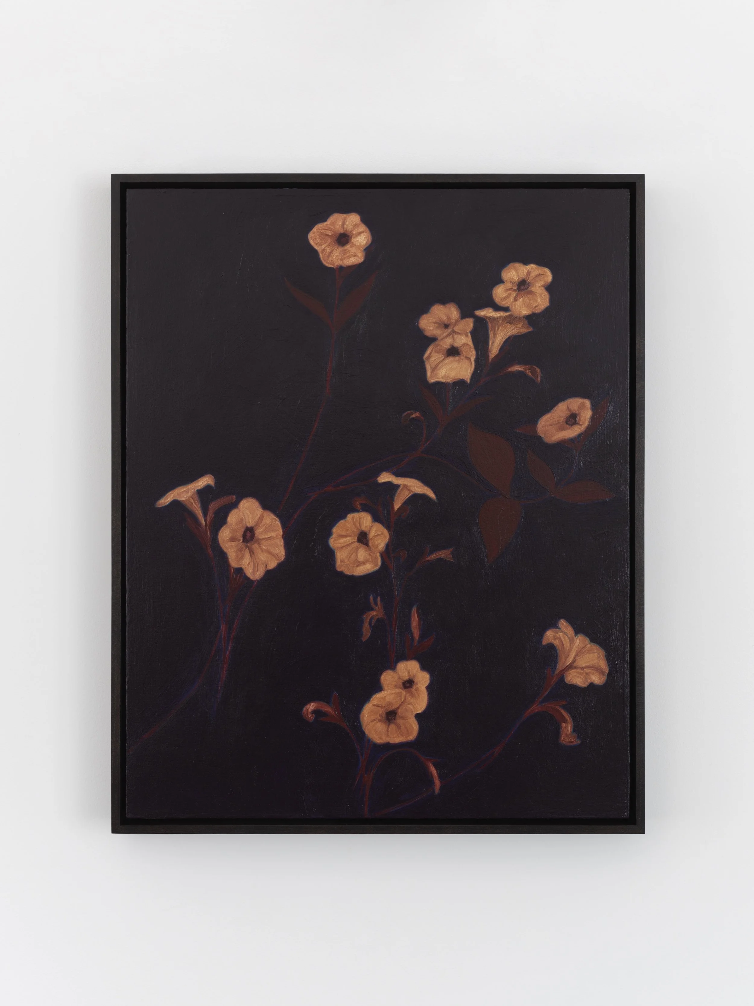 nights, 95, 2025, oil on panel, 20 x 16 inches