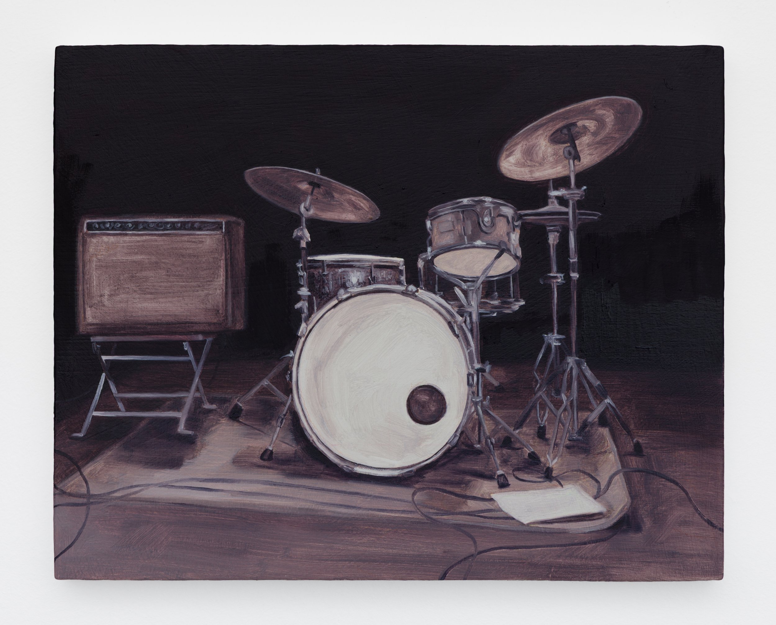 kits- Swear Tapes, Feb '24, 2026, oil on panel, 8 x 10 inches