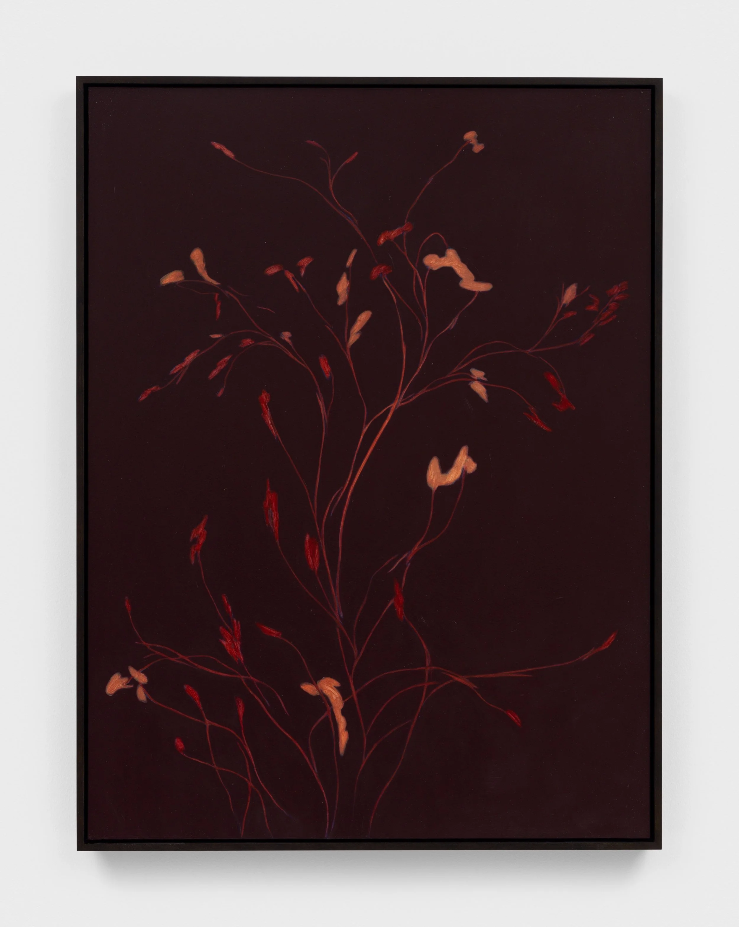 nights, 112, 2026, oil on panel, 40 x 30 inches